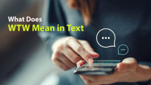 What Does WTW Mean in Text