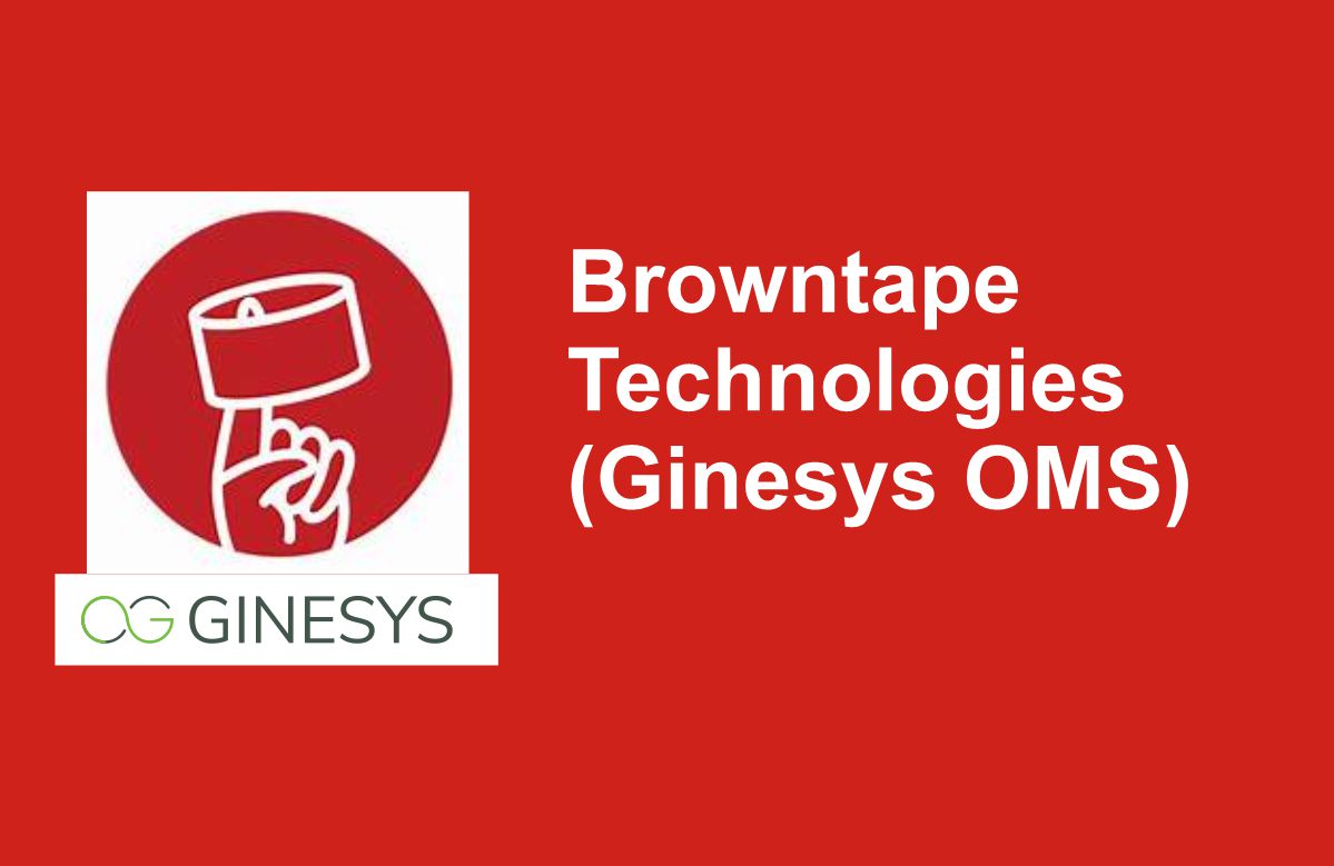 Browntape Technologies (Ginesys OMS)
