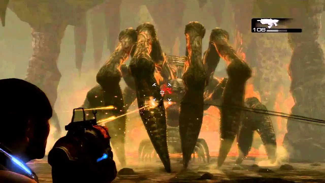 Kill the Corpser in Gears of War