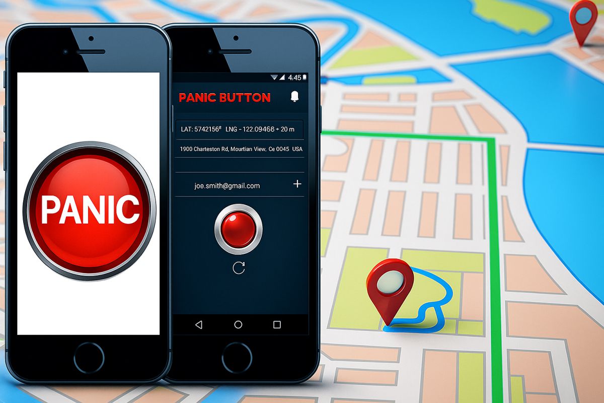 Mobile GPS Panic Button