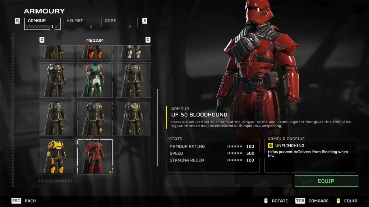 ODST armor in Helldivers 2