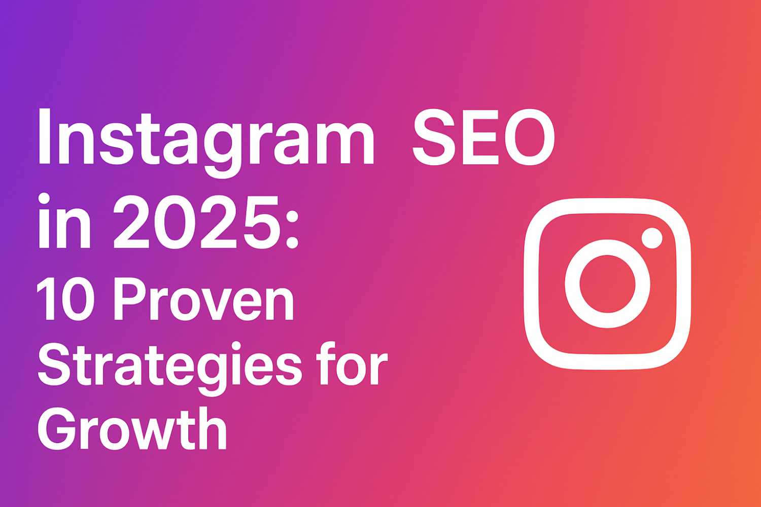 Instagram SEO