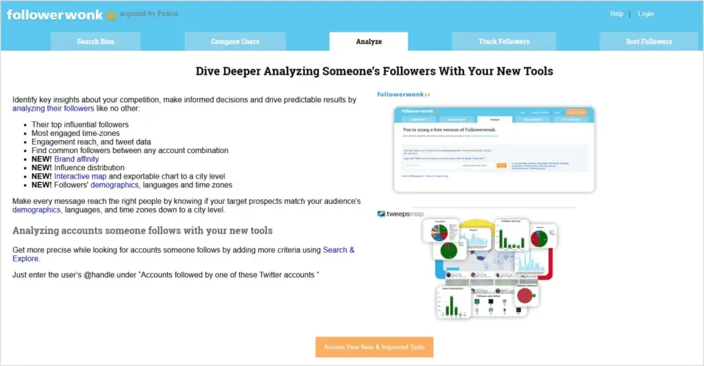 Followerwonk Analytics Tool