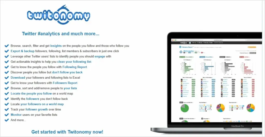 Twitonomy Analytics Tool