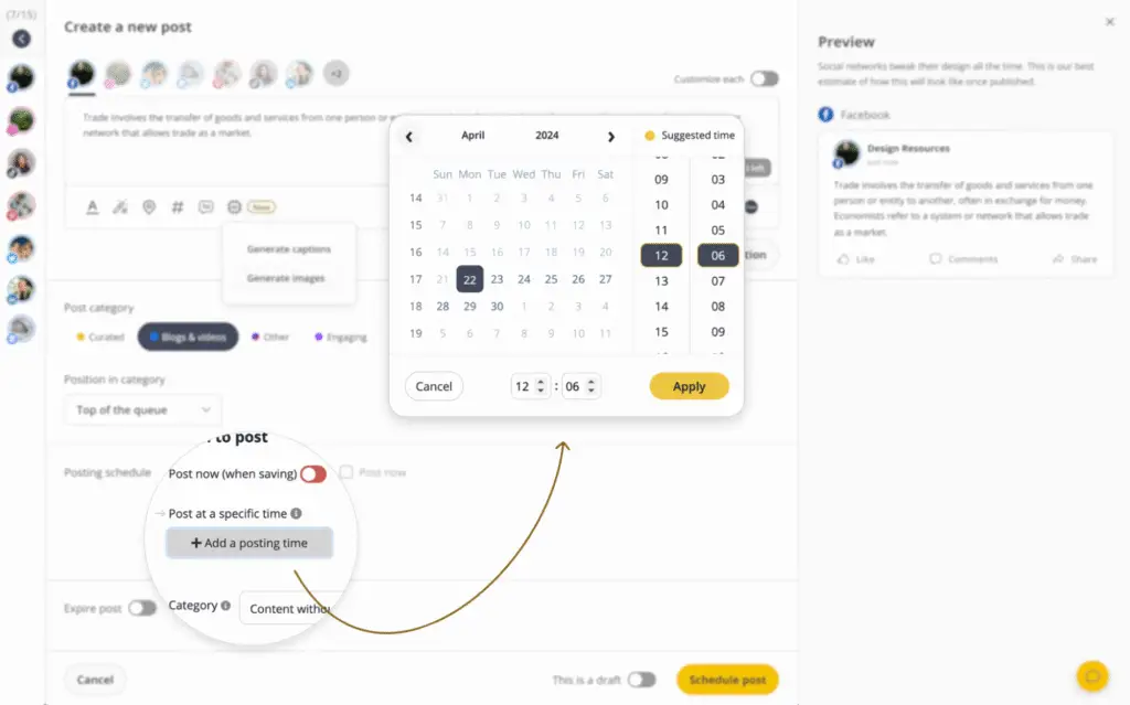 SocialBee is an affordable X (Twitter) management tool 