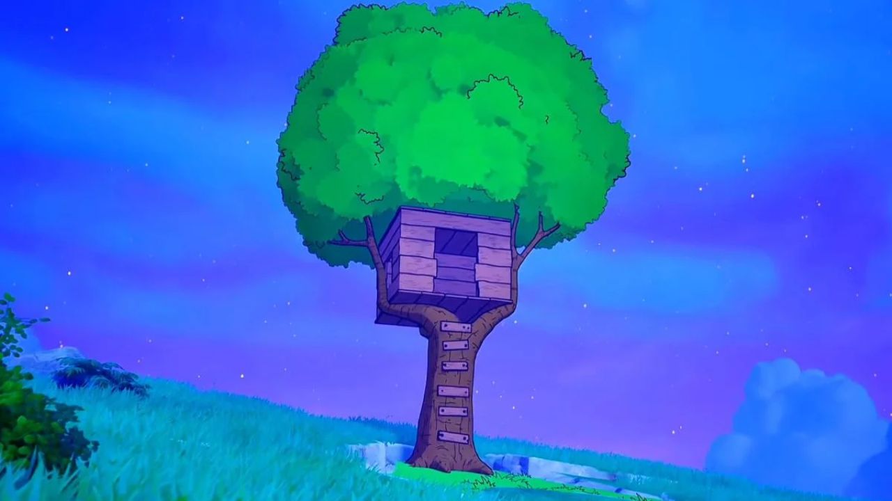The Exact Location of Bart’s Treehouse in Fortnite