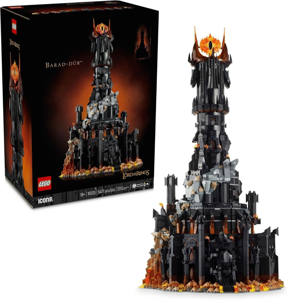 LEGO Barad-dûr Set: Epic Build for Adult Fans