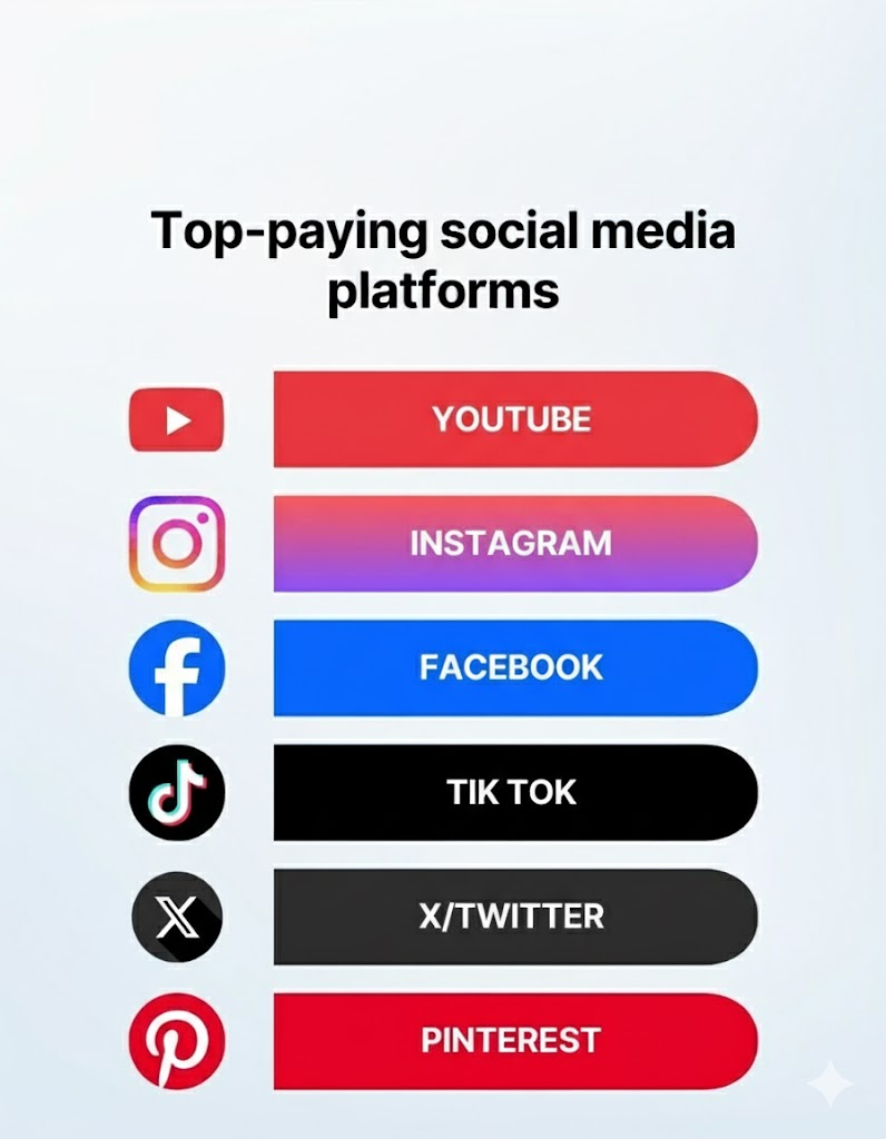 Which Social Media Platform Pays the Most