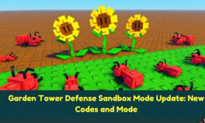Garden Tower Defense Sandbox Mode Update New Codes