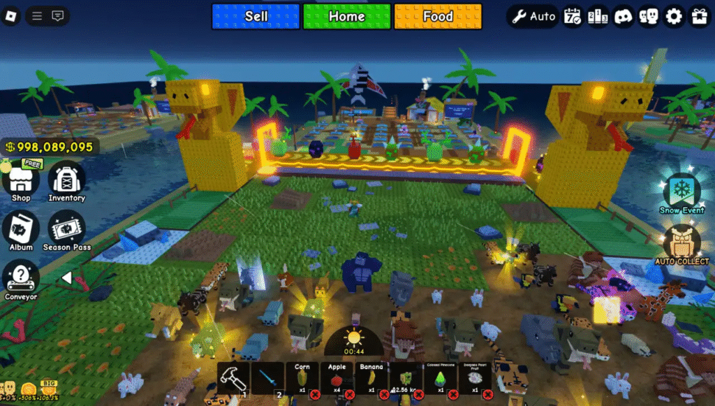 Build a Zoo Admin Abuse Time