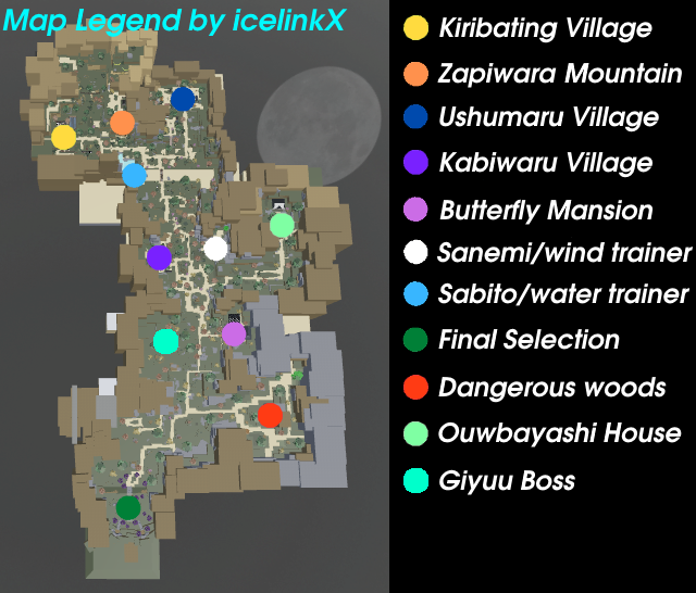 Project Slayers Map Locations