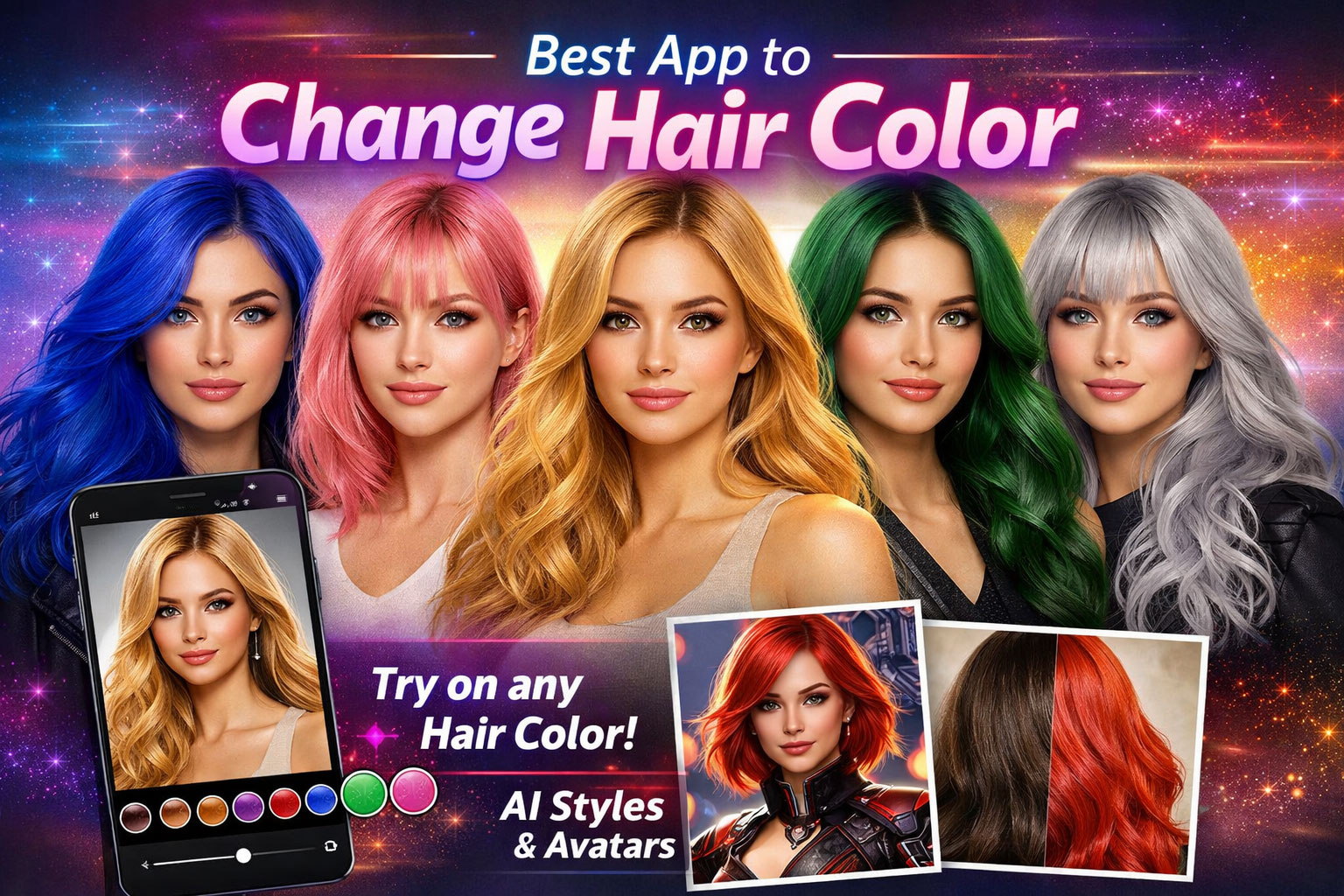 Best App to Change Hair Color