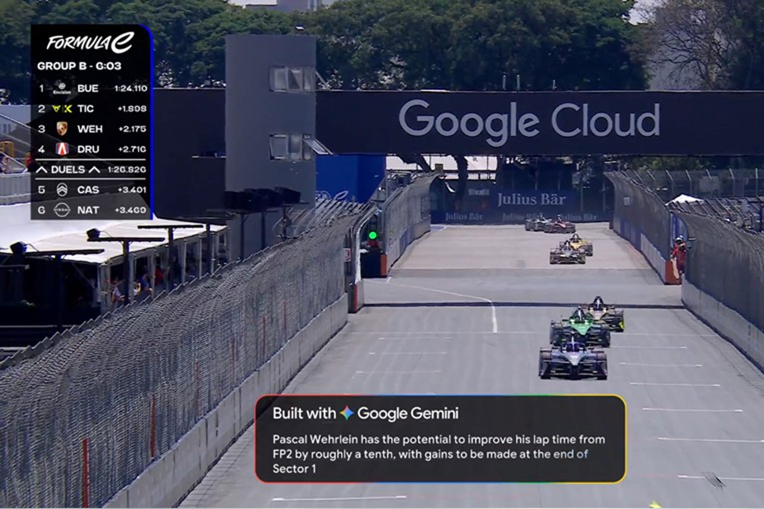 How Formula E uses Google Cloud AI to meet net zero targets