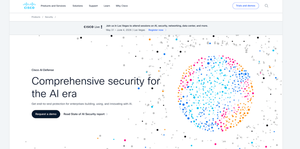 Cisco – Network-Level AI Defense and Traffic Visibility