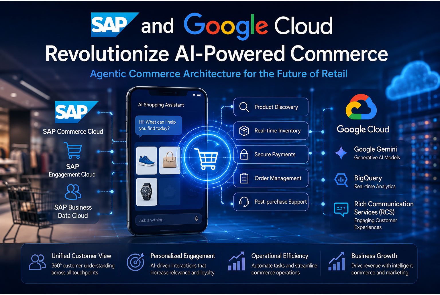 SAP and Google Cloud Revolutionize AI-Powered Commerce - Aitechtonic